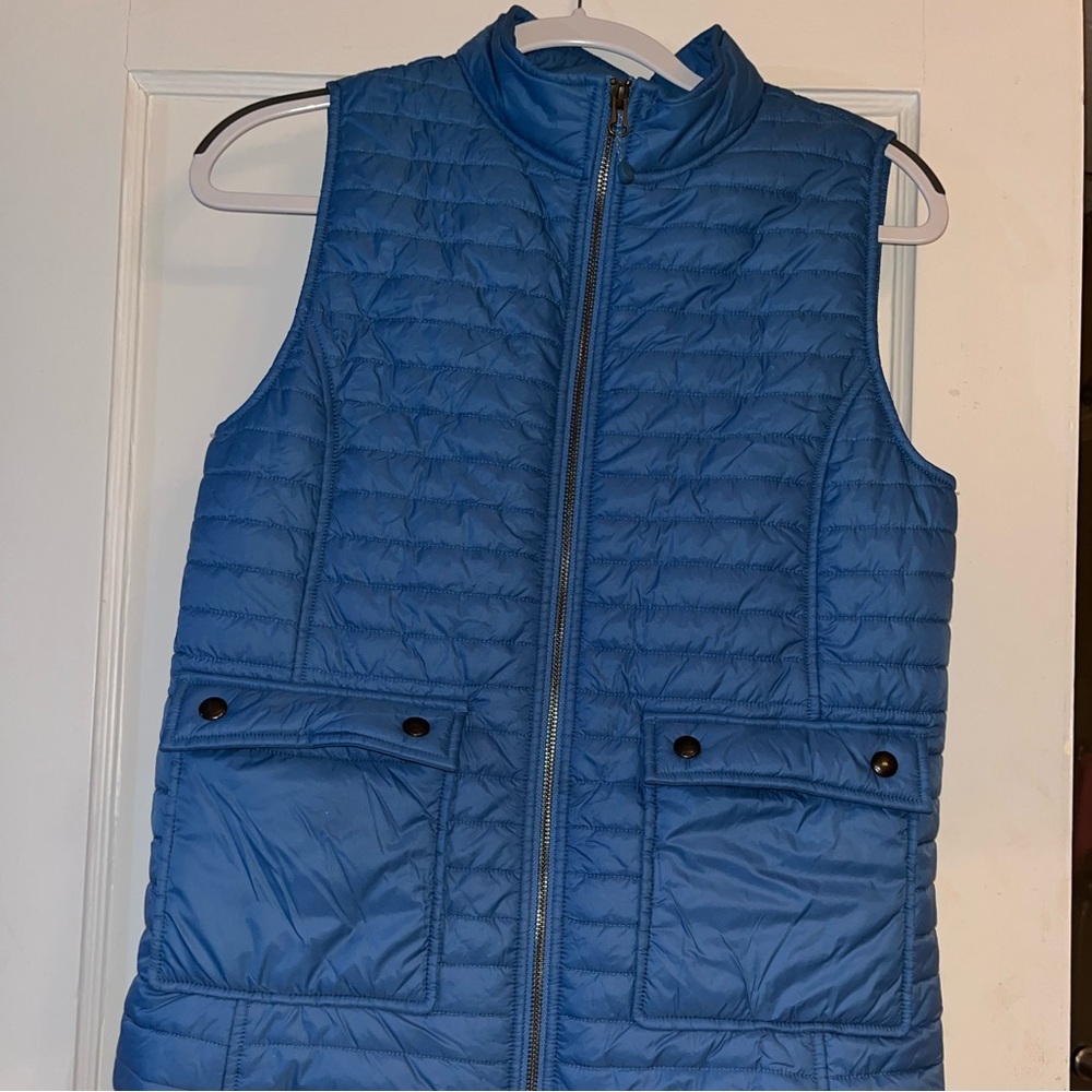 NWOT Vineyard Vines Blue Quilted Vest